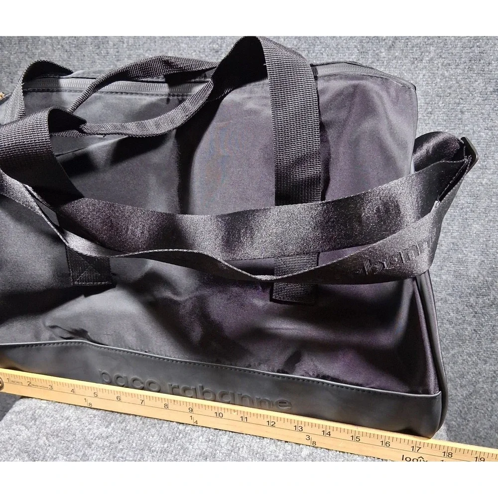 Paco Rabanne 1 Million Royal Black Weekend Bag Travel Duffle Red Lining NEW